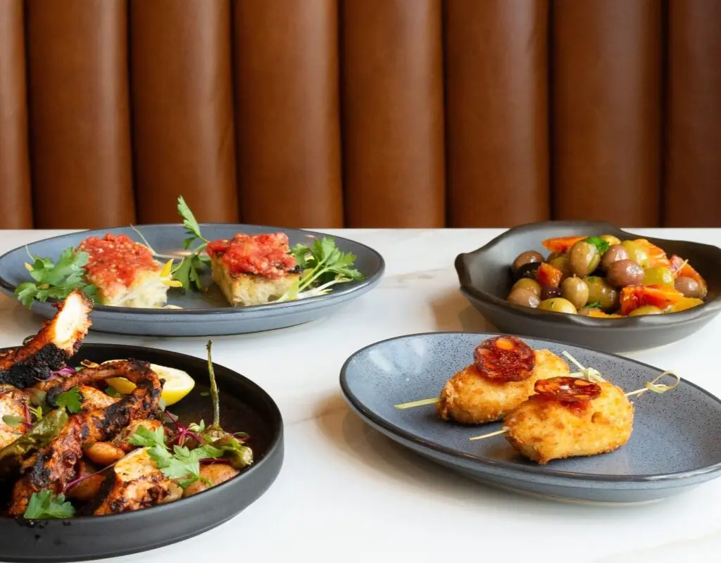 Food and wine at CTZN urban winery in Solana Beach