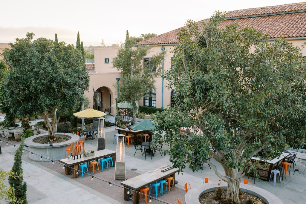 Carruth Cellars Liberty Station wine garden tasting room San Diego - Sip San Diego Wine