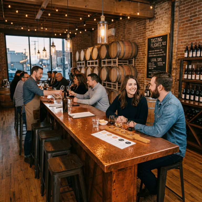 Buonvino Urban Winery tasting room in Miramar San Diego